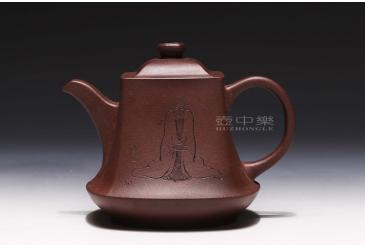 宜兴紫砂壶作品：四方汉韵-许良平